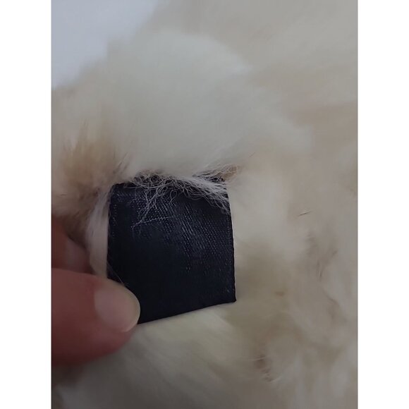 Handmade Bear Plush 100% Alpaca Fur Super Soft 10 Inch Stuffed Animals - Picture 4 of 4